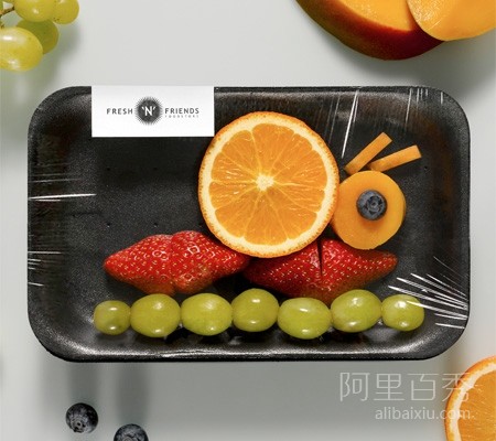 俏皮可愛的水果拼盤，不怕孩子再挑食--置頂表情